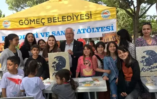 23 Nisan Ulusal Egemenlik ve Çocuk Bayramı Gömeç'te coşkuyla kutlandı