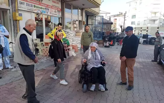 Hayalini kurduğu akülü tekerlekli sandalyesine kavuştu