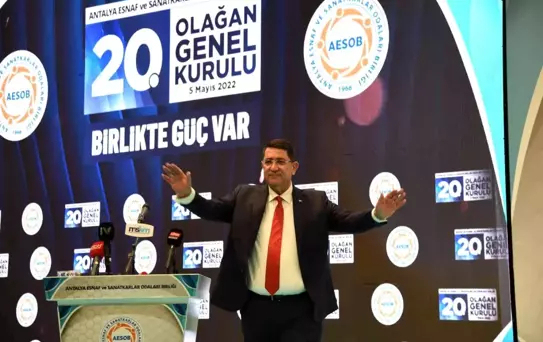 AESOB Başkanı Adlıhan Dere güven tazeledi