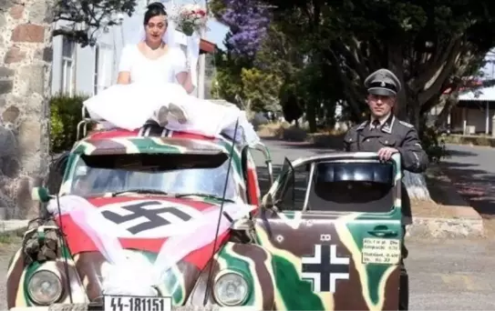 Nazi konseptli düğün tepkilere neden oldu