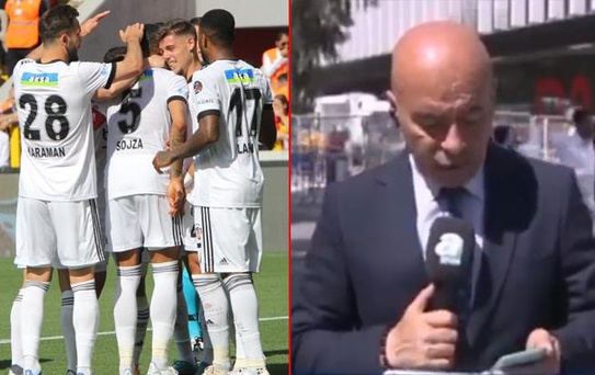 Beşiktaşlı futbolcuları sayan muhabirin telaffuzu sosyal medyada gündem oldu!
