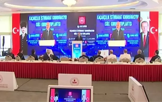 Bakan Soylu, Kaçakçılık İstihbarat Kurulu Toplantısı'na katıldı