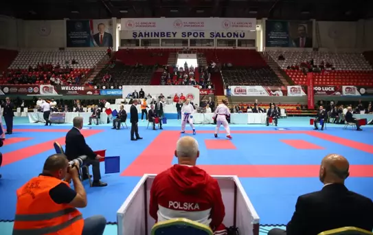 GAZİANTEP - 57. Avrupa Büyükler Karate Şampiyonası başladı