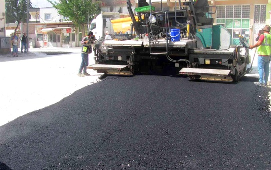 Araban'da asfalt çalışmaları başladı