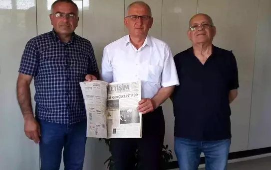 Nebioğlu gazetesi ciltlenip başkanlara hediye edildi