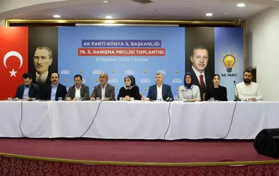 AK Parti Konya'da 76. İl Danışma Meclisi Toplantısı yapıldı