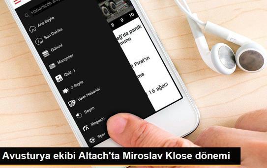 Avusturya ekibi Altach'ta Miroslav Klose dönemi