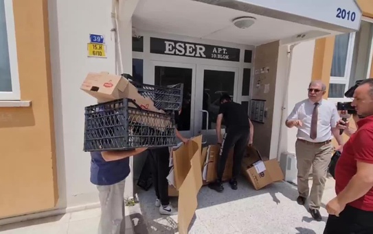 Kayseri'deki Kooperatif Mağdurları Evlerinden Tahliye Ediliyor