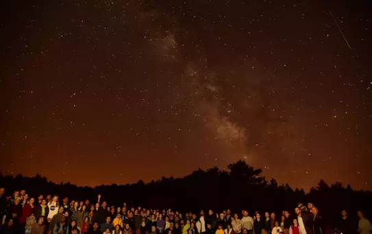 Balıkesir'deki Gökyüzü Gözlem Şenliği sona erdi