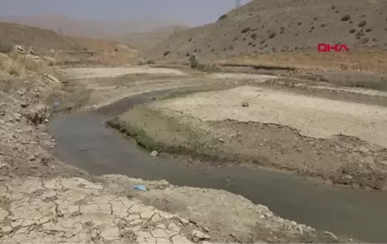 YÜKSEKOVA DİLİMLİ BARAJI'NDAKİ SU SEVİYESİ, 30 METRE DÜŞTÜ