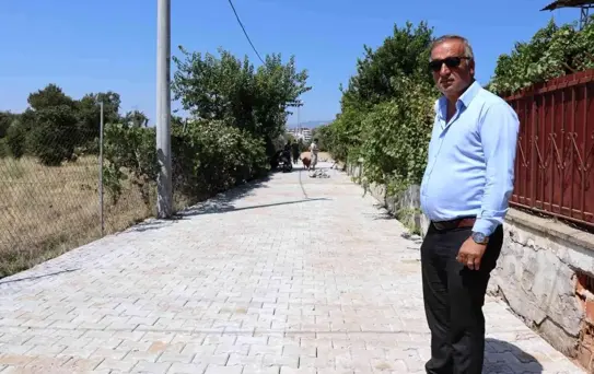 Bozyurt Mahallesi Muhtarı Güler'den Başkan Özcan'a hizmet teşekkürü