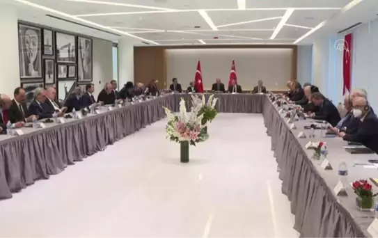 Cumhurbaşkanı Erdoğan Amerikan Yahudi Toplumu Çatı Kuruluşları temsilcilerini kabul etti