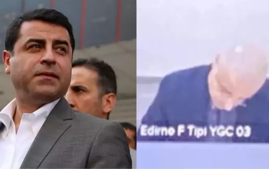 Tutuklu bulunan Selahattin Demirtaş ve Selçuk Mızraklı, İranlı kadınlara destek için saçlarını kazıttı