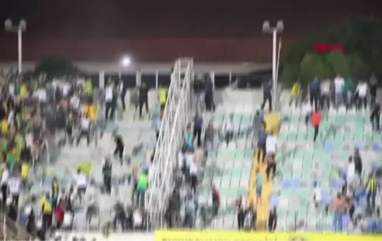 SPOR Olaylı maçta kazanan çıkmadı