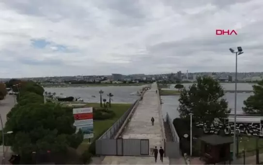 BÜYÜKÇEKMECE'DE ÇÖKME RİSKİ BULUNAN KANUNİ SULTAN SÜLEYMAN KÖPRÜSÜ'NDE RESTORASYON BAŞLADI