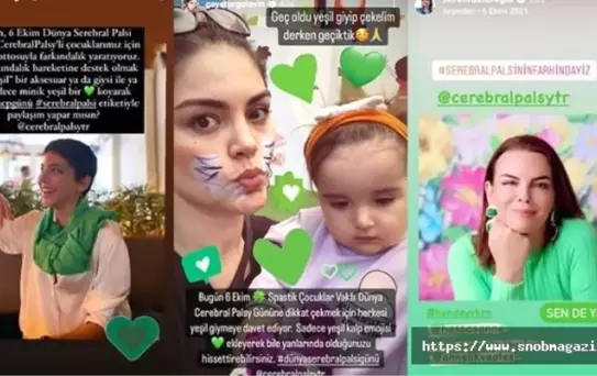 Ünlüler 'Challenge' ile Cerebral Palsy'li Çocuklara Dikkat Çekti