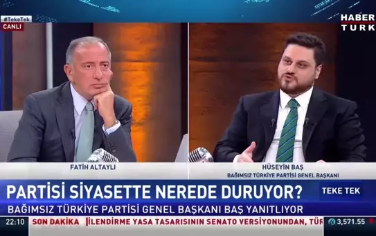 Hüseyin Baş'tan 'Sansür Yasası' Yorumu: 'Şimdi Biz Milli Mücadele Yaşamıyoruz Ama Gençlik Mücadelesi Yaşıyoruz.