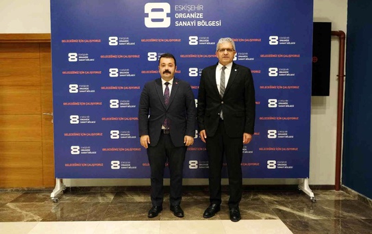 Başkan Küpeli Kaymakam Ustaoğlu'nu ve Başkan Muhammet Atik'i ağırladı