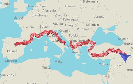 Yürüyerek Dünya Kupası'na giden İspanyol vatandaşının İran'da gözaltına alındığı ileri sürüldü
