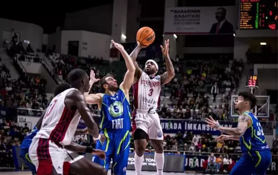 Basketbol Şampiyonlar Ligi: Tofaş: 75 Strasbourg: 79