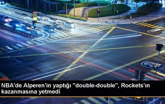 NBA'de Alperen'in yaptığı 'double-double', Rockets'ın kazanmasına yetmedi