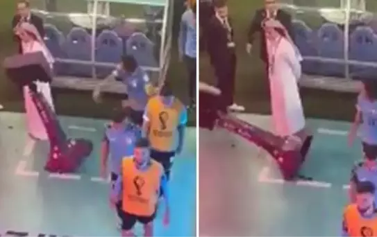 Uruguay'a galibiyet yetmedi! Yıldız golcü öfkesini VAR monitöründen çıkardı