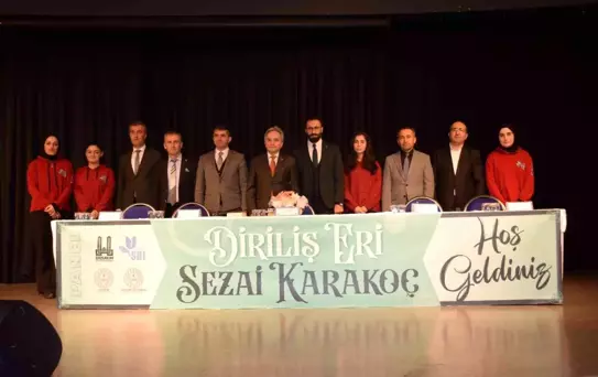 Erzurum'da 'Diriliş eri Sezai Karakoç' paneli