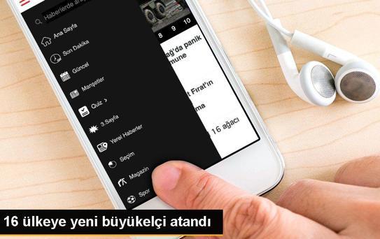 16 ülkeye yeni büyükelçi atandı