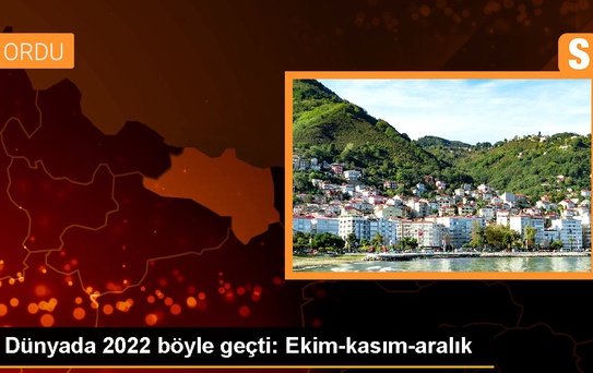 Dünyada 2022 böyle geçti: Ekim-kasım-aralık