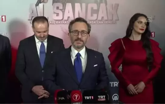 TRT 1'in yeni dizisi 'Al Sancak'ın galası Harbiye Askeri Müzesi'nde yapıldı (2)