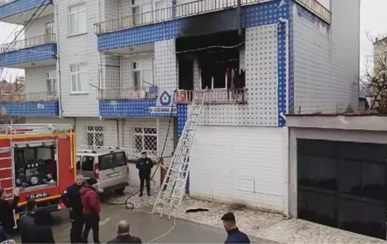 Samsun'daki ev yangınında 1 yaşındaki bebek hayatını kaybetti
