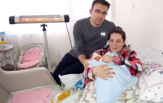 Depremzede annenin bebeği Mersin'de doğdu, adı 'Güney Umut' oldu