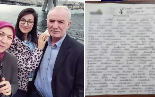Enkaz altında kalan babanın, kızının defterine yazdığı not okuyanları duygulandırdı
