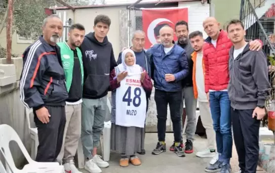 Fethiyespor'dan Kılınç'ın ailesine ziyaret