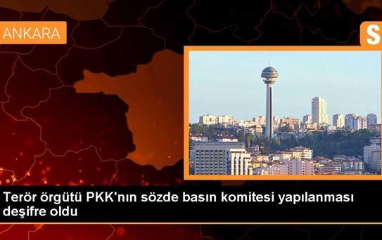 Terör örgütü PKK'nın sözde basın komitesi yapılanması deşifre oldu