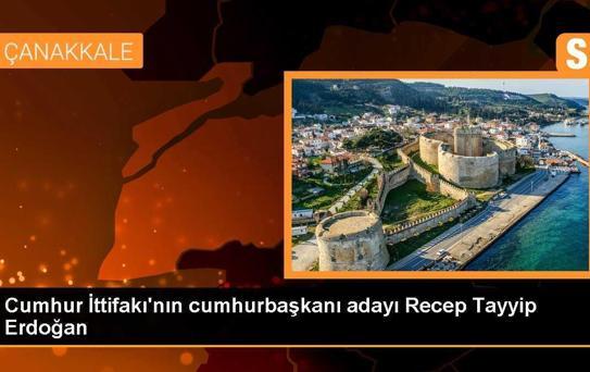 Cumhur İttifakı'nın cumhurbaşkanı adayı Recep Tayyip Erdoğan