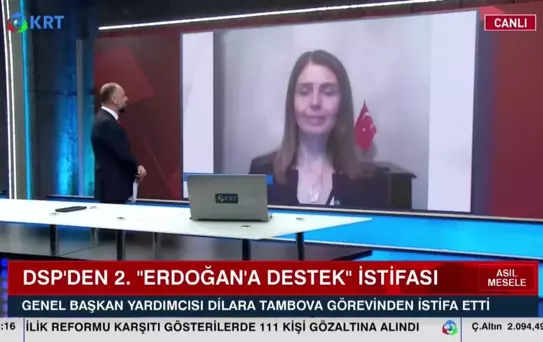 DSP'den İstifa Eden Genel Başkan Yardımcısı Dilara Tambova: 'Görev Yaptığım İnsanların Çıkar Üzerinden Faaliyet Yürüttüğünü Söylemekten Üzüntü...
