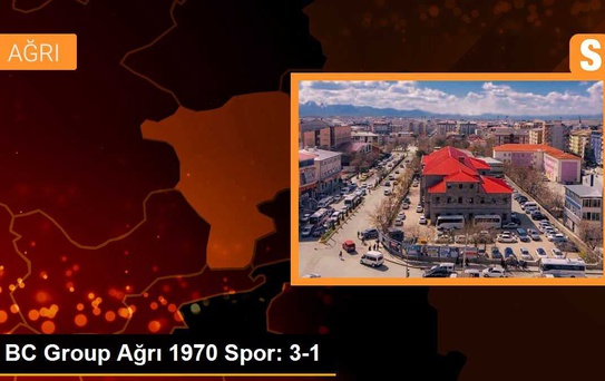 BC Group Ağrı 1970 Spor: 3-1