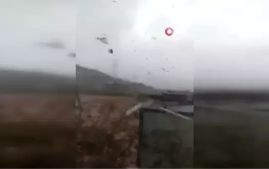 Kahramanmaraş'ta Deprem Bölgesini Fırtına Vurdu: 1 Ölü 48 Yaralı