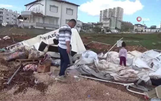 Pazarcık'ta Deprem ve Fırtına Felaketi Sonrası Vatandaşlar Anılarını Paylaştı