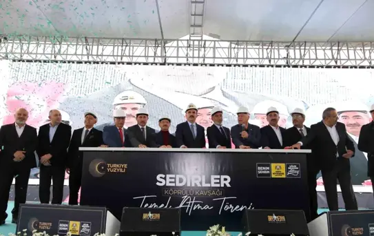 Konya'da Adana Çevre Yolu Sedirler Köprülü Kavşağı'nın Temeli Atıldı