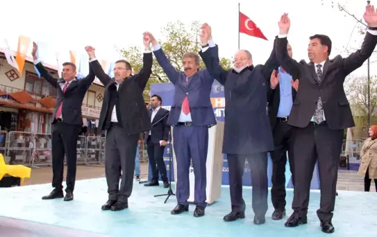 AK Parti Hınıs'ta miting düzenledi
