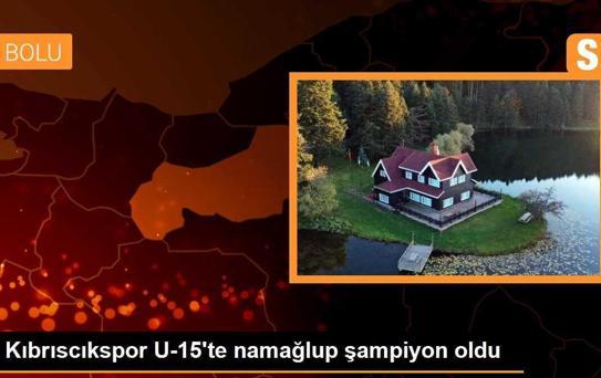 Kıbrıscıkspor U-15'te namağlup şampiyon oldu