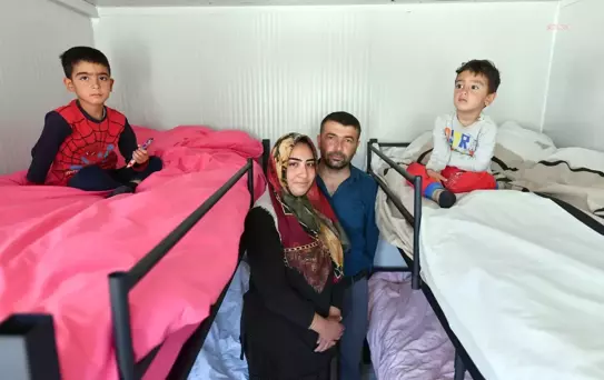 Mersin Büyükşehir'in Adıyaman Konteynerkenti Misafirlerini Ağırlamaya Başladı