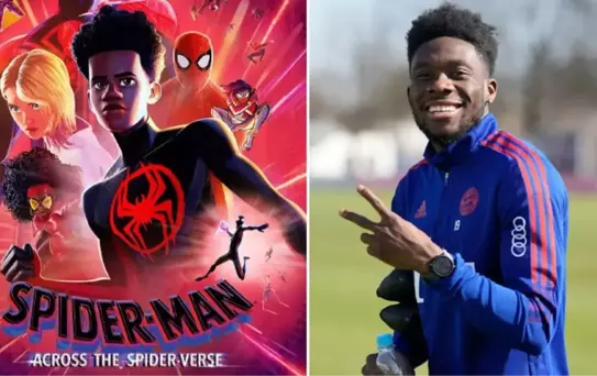 Dünyaca ünlü futbolcu Alphonso Davies, Spider-Man'i seslendirecek