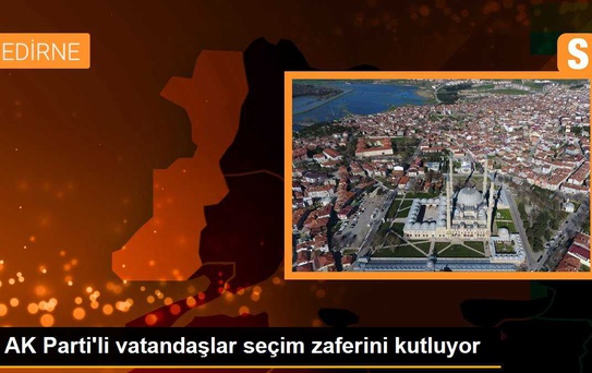 AK Parti'li vatandaşlar seçim zaferini kutluyor