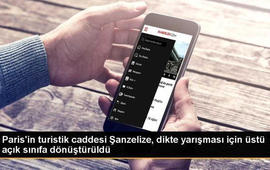 Paris'te Şanzelize Caddesi dikte yarışması için sınıfa dönüştürüldü
