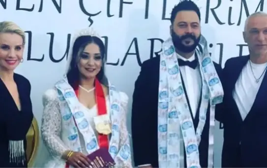 Caner Toygar evlendi! Esra Erol'un eşi takısıyla törene damga vurdu