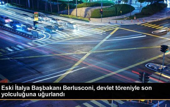 Eski İtalya Başbakanı Berlusconi, devlet töreniyle son yolculuğuna uğurlandı