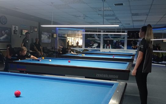 Samsun'da 3 Bant Bilardo Grand Prix Yaz Turnuvası düzenlendi